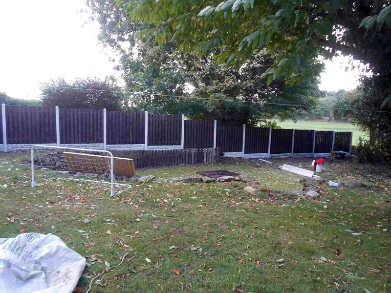 Fencing in Tickhill, Doncaster